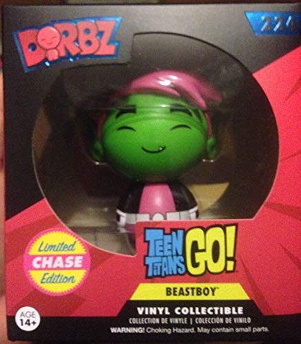 Figura de Vinilo Funko Dorbz Teen Titans GO! - Bestia niño (Pelo Rosa) Edición Limitada de Chase Exclusivo #224