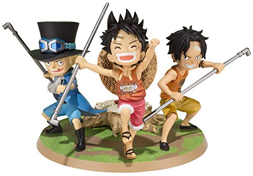 Figurine 'One Piece' : Little Luffy Ace Sabo [Importación francesa]