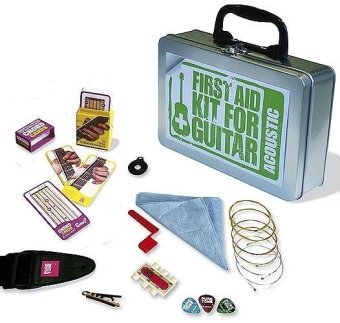 First Aid Kit for Acoustic Guitar (Guitar Kit)