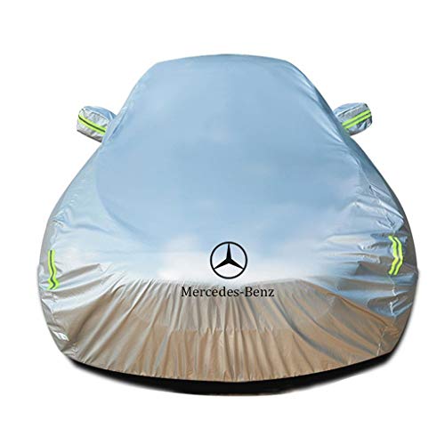 Funda para coche Compatible con Mercedes-Benz SL 600 Roadster, Impermeable Lona Coche Cubierta para Coche Cubierta del Coche del Coche Resistente al Polvo Lluvia Rasguño y plateado Car Carpa
