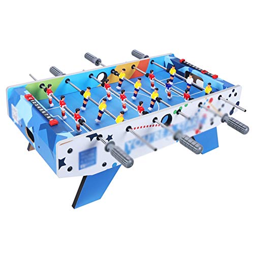 Futbolín De Fútbol, Futbolín Independiente, Mesa De Juego Multifunción Steady Combo Para Salas De Juegos, Arcadas Barras, Noche Familiar ( Color : Blue , Size : 69.5x36.5x24cm )