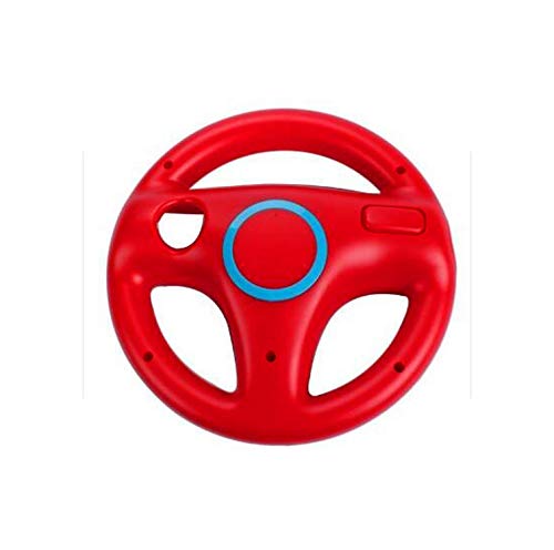 Gamepad Compatible | NUEVO para el volante de carreras de juegos para Mario Kart Racing Control remoto de plástico volante-rojo- Gamepad Compatible | NUEVO para el volante de carreras de juegos para Mario Kart Racing Control remoto de plástico volante-rojo-