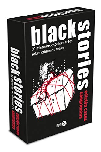 GENX Black Stories: Casos Sangrientos - Juego de Mesa [Castellano]