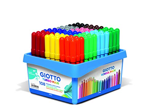 Giotto Turbo Maxi Schoolpack 108 Uds.