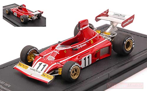 GP REPLICAS GP43-001B Ferrari 312 B3 N.11 1974 Clay REGAZZONI 1:43 Die Cast Compatible con