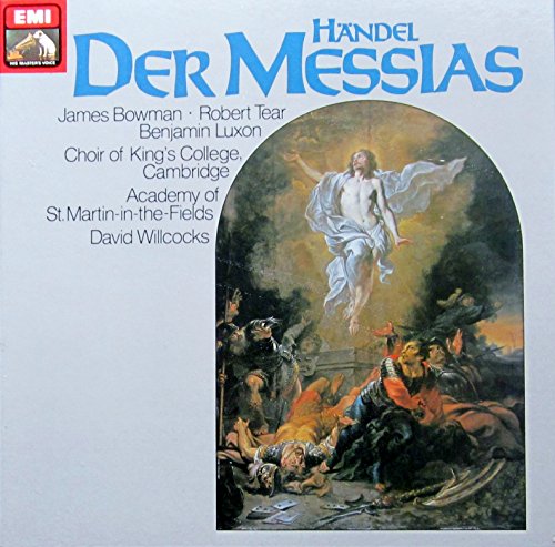 Händel: Messiah / Der Messias (Gesamtaufnahme in englischer Sprache) [Vinyl Schallplatte] [3 LP Box-Set]