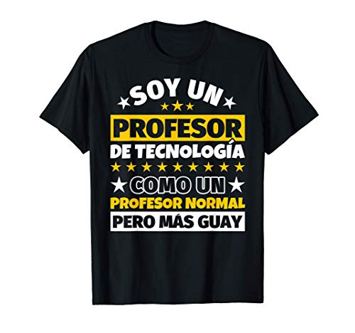 Hombre Profesor de Tecnología Regalo Camiseta