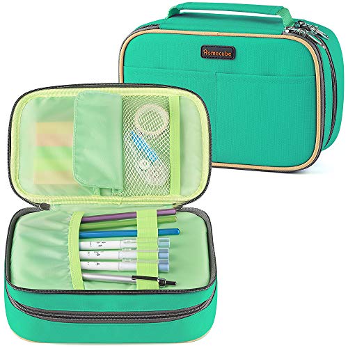 Homecube Estuche de gran capacidad, ideal para lápices o maquillaje, duradero Homecube Estuche de gran capacidad, ideal para lápices o maquillaje, duradero