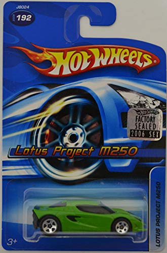 Hot Wheels Compatible 2006 Lotus Project M250 #192 Green HW Factory Sealed Set1:64 Scale Collectible Die Cast Model Car