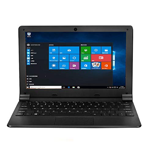 HSW 10.1" Windows 10 Ultra Thin Laptop PC - 2GB RAM 32GB de Almacenamiento, Intel Quad Core 1.44Ghz USB 3.0, WiFi, HDMI, BT, admite 128GB TF-Card Notebook Computer