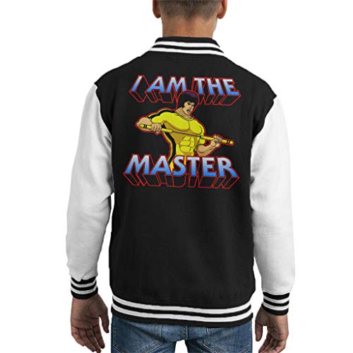 I Am The Master Bruce Lee Heman Kid's Varsity Jacket