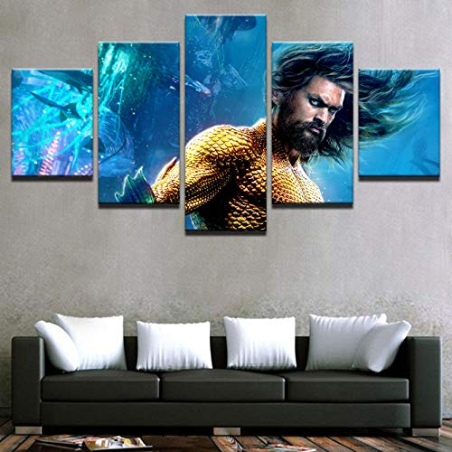 IDzf Justice Superhero God of War Ascension Wall Art Canvas Painting Pictures Home Decor Prints Abstract Posters
