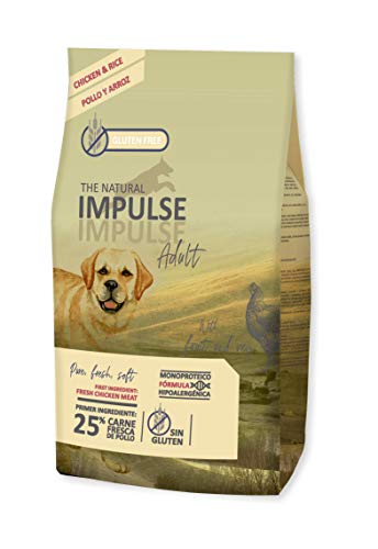 IMPULSE Pienso para Perros Natural Adult Chicken 12 Kg IMPULSE Pienso para Perros Natural Adult Chicken 12 Kg