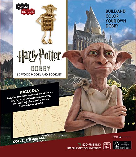 Incredibuilds. Harry Potter. Dobby 3D Wood Model A: Dobby 3D Wood Model and Booklet
