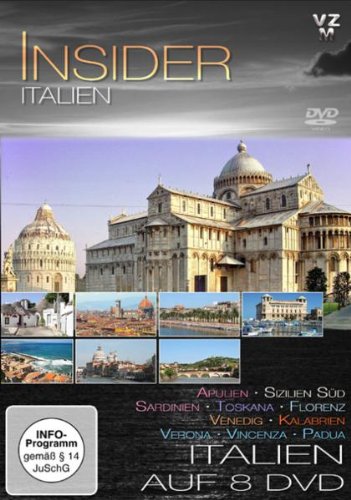 Insider - Italien: Special Edition ( 9 DVDs plus Parfum for Men - Eau de Toilette Spray"Pride of Rome" - 100 ml ) [Alemania]