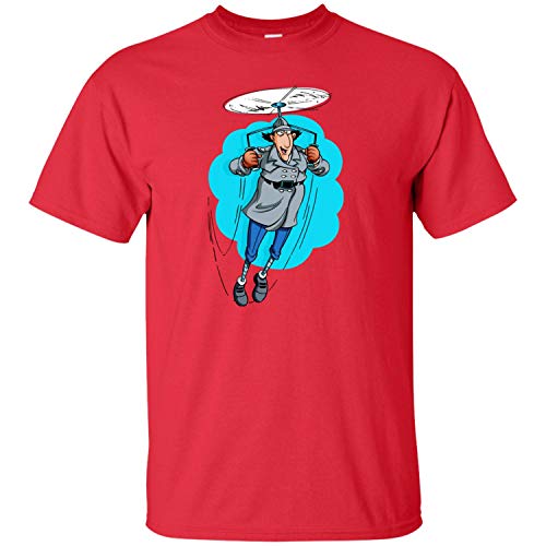 Inspector Gadget, Retro, 1980's, Cartoon, Animation, G200 Gildan Ultra Cotton Men's T-Shirt,Red,Small