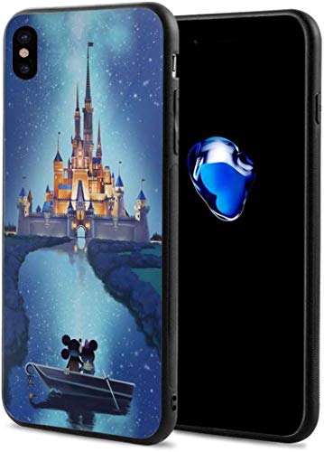 iPhone X Case - Minnie and Mickey's Castle Phone Case Compatible with iPhone XS/iPhone X New Year 2021