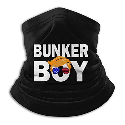 JONINOT Bunker Boy Trump Unisex sin Costuras pañuelos para la Cara, Cuello, Polaina, Diadema, Bufanda ~ A8