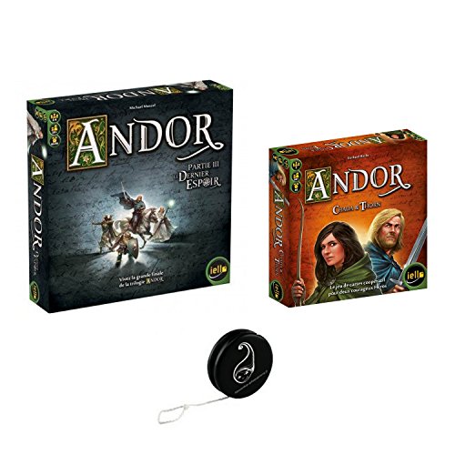 Juego de 2 juegos: Andor Parte 3 "Le Dernier Esperoir + Andor Chada y Thorn + 1 Yoyo Blumie. Juego de 2 juegos: Andor Parte 3 "Le Dernier Esperoir + Andor Chada y Thorn + 1 Yoyo Blumie.