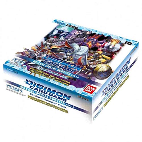 Juego de Cartas Digimon: Versión Especial de la liberación de Booster Versión.1.0 BT01-03