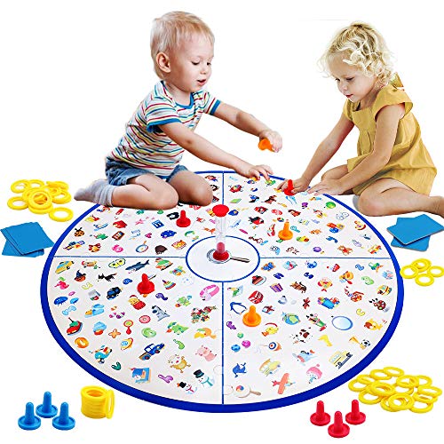 Juego de Mesa Familiar para niños, Juego de Cartas Little Detective, Juego de combinación Stem, Juguetes educativos para niños 3,4,5,6,7 8 años de Regalo para niños y niñas y Adultos