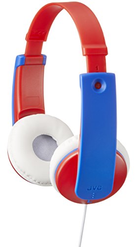 JVC HA-KD7-R-E auricular Circumaural Diadema Azul, Rojo, Blanco - Auriculares (Circumaural, Diadema, Alámbrico, 15 - 23000 Hz, 0,8 m, Azul, Rojo, Blanco)