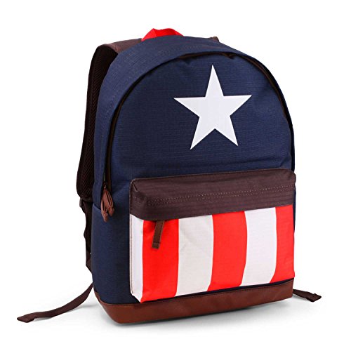 Karactermania 33552, Mochila HS Captain America - Avengers, 27 litros, Multicolor