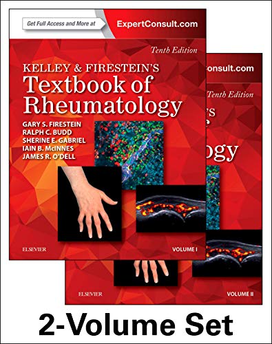 Kelley and Firestein's Textbook of Rheumatology, 2-Volume Set, 10e (Kelleys Textbbok of Rheumatology)