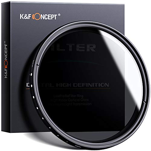 K&F Concept Filtro Variable ND2-ND400 para Objetivo 67mm con Funda (9 Pasos) K&F Concept Filtro Variable ND2-ND400 para Objetivo 67mm con Funda (9 Pasos)