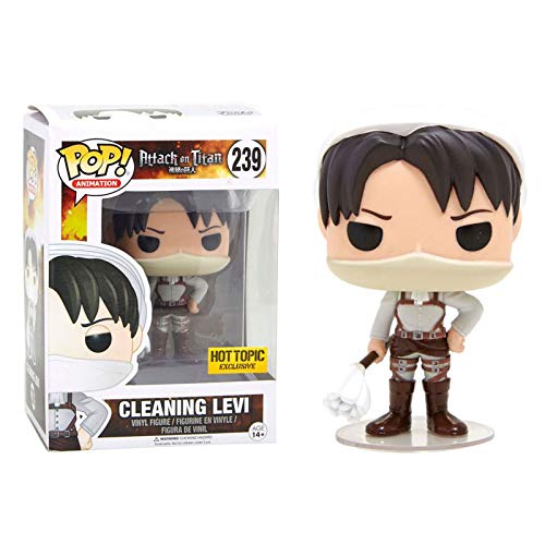KYYT Funko Attack on Titan #239 Cleaning Levi Pop! Chibi