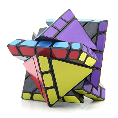 LBYB Cubo Mágico Cubo Octaedro Extranjero Apto para Jugadores Profesionales Material De Protección Ambiental (N Tutorial)