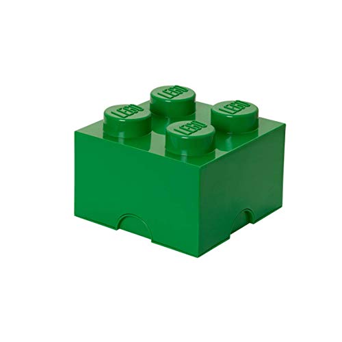Lego 40031734 - Caja de almacenamiento para bloques de construcción color verde parchís