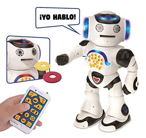 Lexibook Powerman Robot de Juguete Parlante, multicolor (ROB50ES)