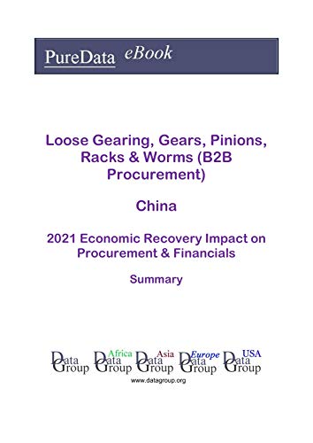 Loose Gearing, Gears, Pinions, Racks & Worms (B2B Procurement) China Summary: 2021 Economic Recovery Impact on Revenues & Financials (English Edition)