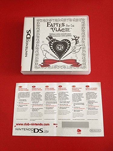 MAGIA EN ACCION / Nintendo DS juego EN ESPAÑOL MULTI IDIOMAS, ( compatible con Nintendo DS LITE-DSI-3DS-2DS-XL-NEW)