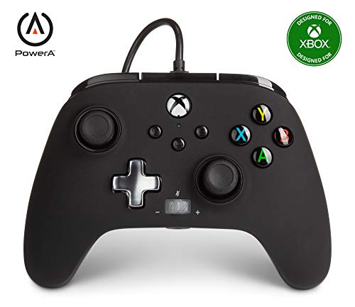 Mando con cable mejorado PowerA para Xbox: en negro