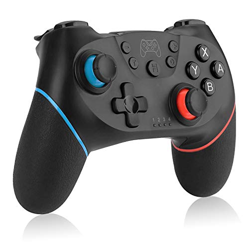 Mando para Nintendo Switch, RUIZHI Switch Pro Controller Switch Remote Gamepad Joystick para Nintendo Switch Console con Gyro Axis, Turbo y función de vibración dual