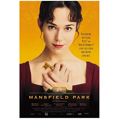 Mansfield Park (1999) Póster de arte de cubierta de película Pintura en lienzo Decoración para el hogar Póster de alta definición Sala de estar-20x30 pulgadas Sin marco (50x75cm）