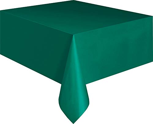 Mantel de Plástico - 2,74 m x 1,37 m - Verde Bosque