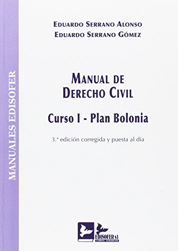MANUAL DE DERECHO CIVIL: CURSO I - PLAN BOLONIA