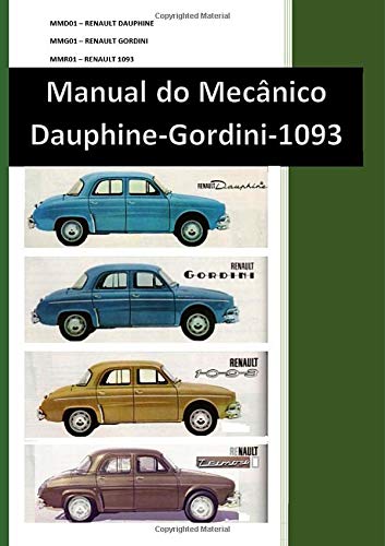 Manual do Mecânico: Dauphine, Gordini e Renault 1093