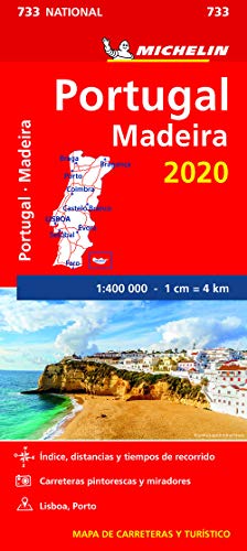 Mapa National Portugal, Madeira 2020 (Colección Mapas National Michelin)