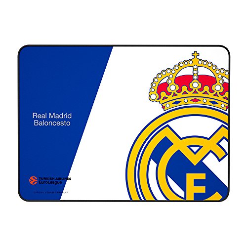 Mars Gaming MMPRM, alfombrilla Real Madrid, base caucho natural, 35 x 25 cm