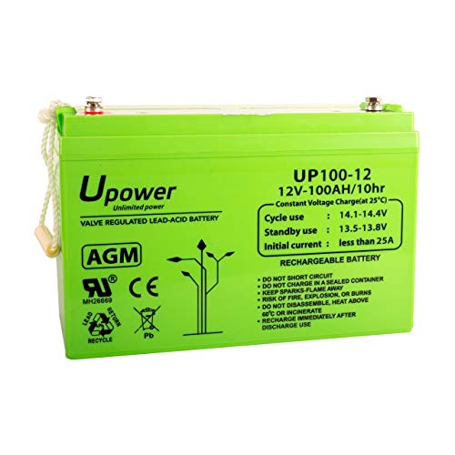 Master U-Power Up - Batería Plomo Agm 6Ah 12V