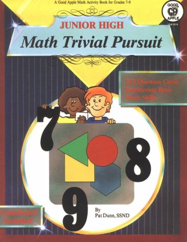 Math Trivial Pursuit: Junior High Level (Math Trivial Pursuit Book/Game Series)