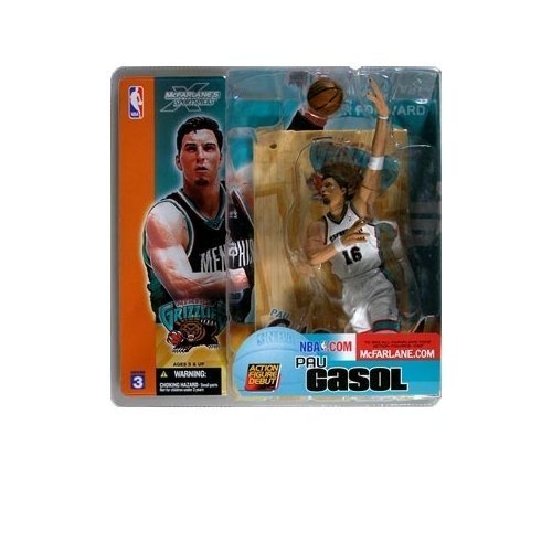McFarlane Sportspicks: NBA Series 3 Pau Gasol (Chase Variant) Action Figure by Toys