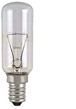 MED Lámpara tubular incandescente transparente para campanas extractoras E14 40 W 220 V