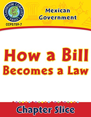 Mexican Government: How a Bill Becomes a Law Gr. 5-8 (English Edition)