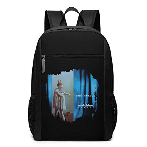 Mochila Mochila de Viaje Matchbox Twenty Mad Season Humor Backpack Laptop Backpack School Bag Travel Backpack 17 Inch