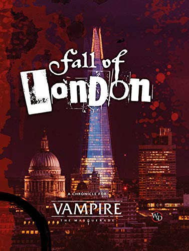 Modiphius Entertainment MUH052039 Modiphius Vampire The Masquerade 5th Edition The Fall of London